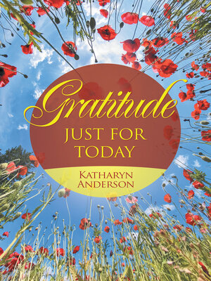 cover image of Gratitude Just For Today